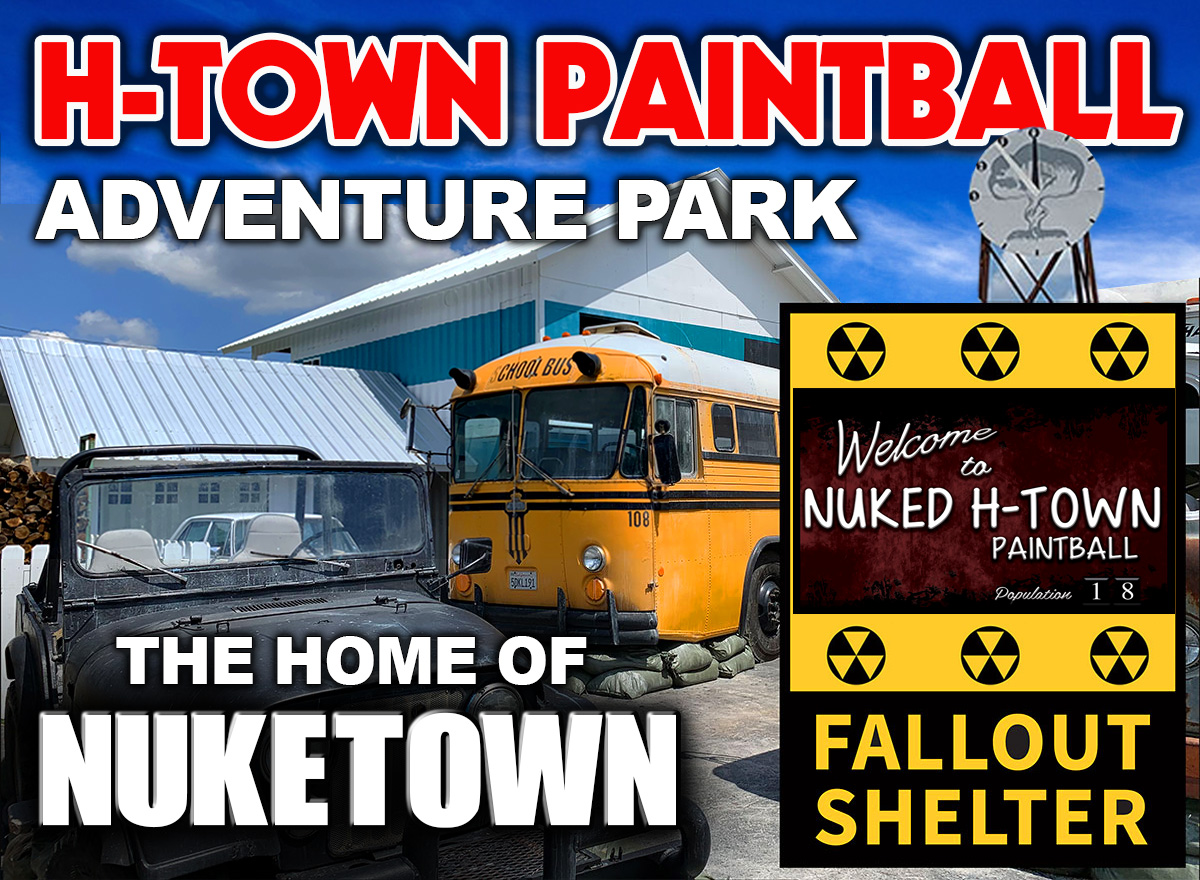 Nuked H-Town Paintball